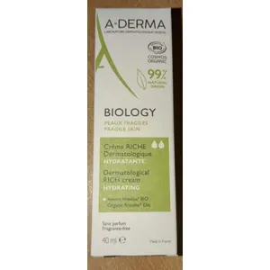 A-Derma Biology Crema Rica Hidratante 40 ml