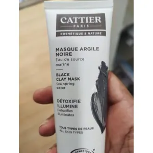 Cattier Mascarilla Arcilla Negra 100 ml