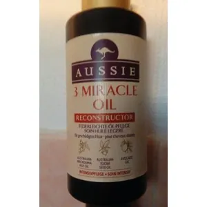 Aussie 3 Miracle Oil Reconstructor Aceite Milagroso para Pelo Dañado