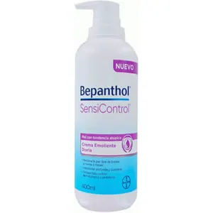 Bepanthol SensiControl Crema Emoliente Piel Atópica Irritaciones Cutáneas 400 ml